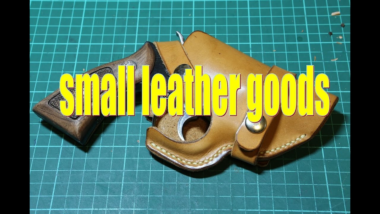 making a leather holster for smith & wesson model 10 snubnose