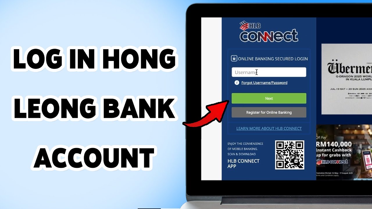 Как войти в систему Hong Leong Bank Account 2025 | Руководство по входу в онлайн-банкинг Hong Leong