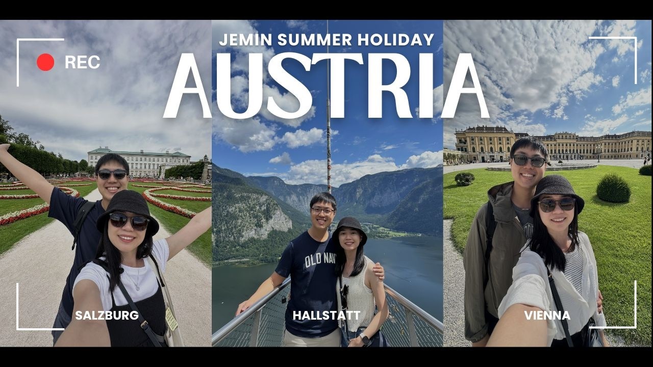 Exploring Austria - Salzburg, Hallstatt and Vienna in Three Days 🇦🇹