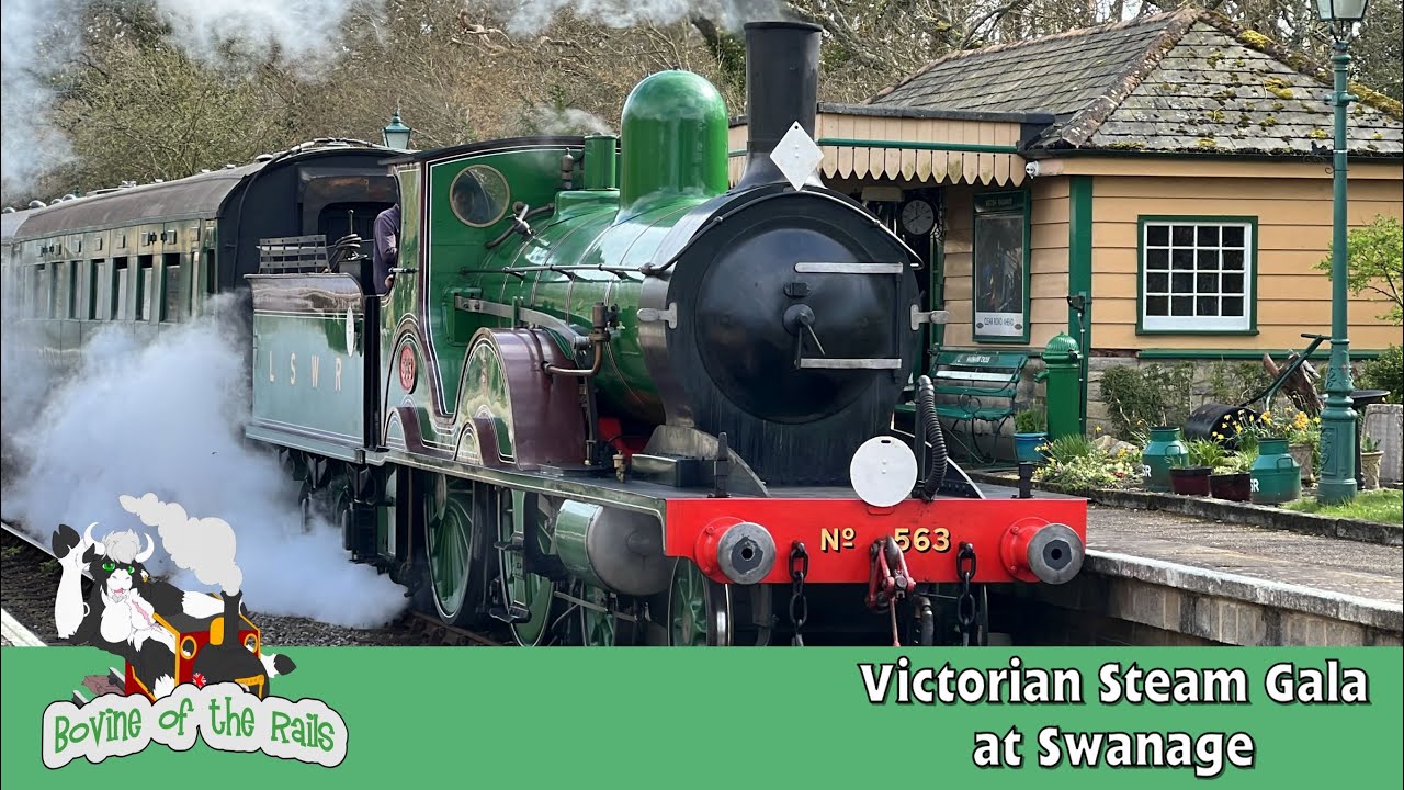 Victorian Steam Gala at Swanage - 23rd March 2024