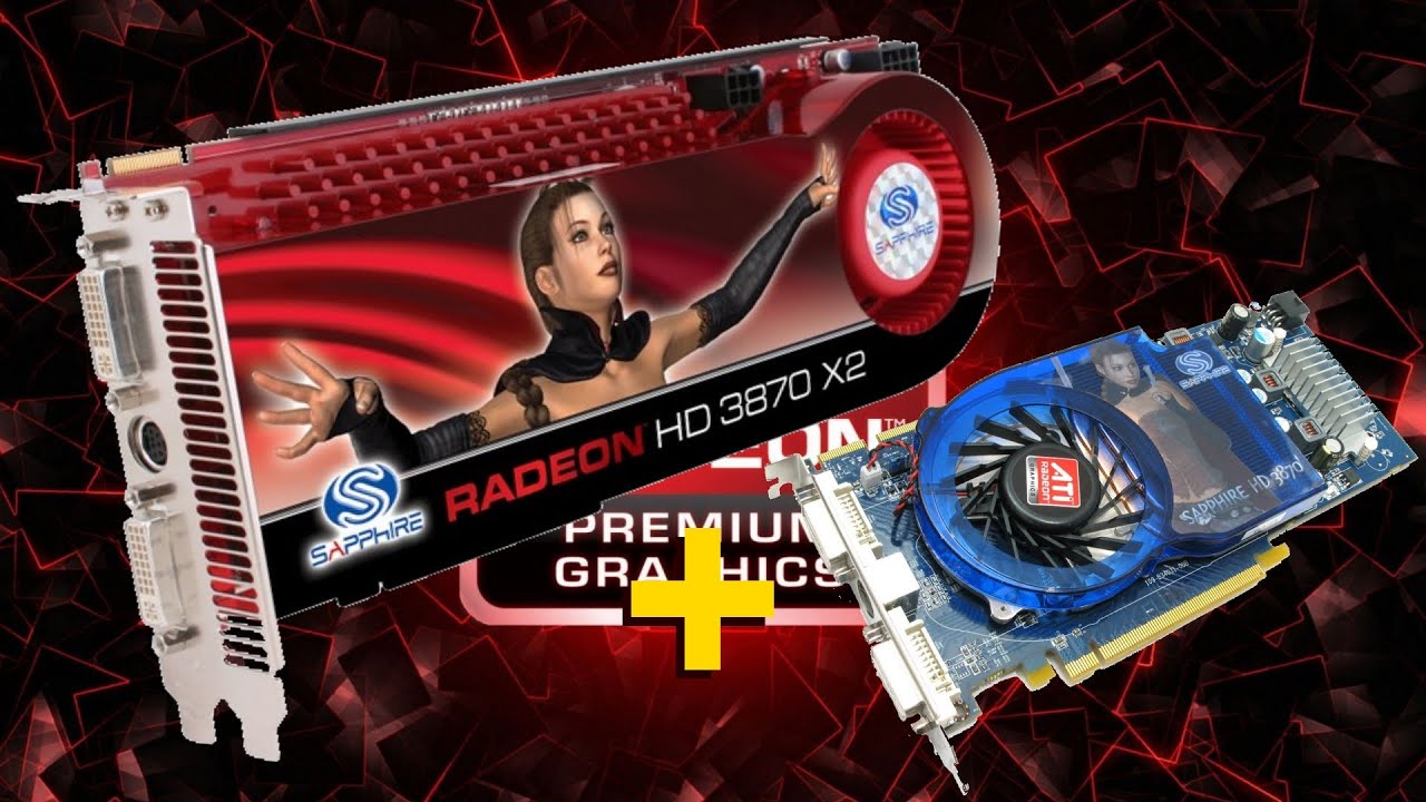 Sapphire HD 3870 X2 + HD 3870 GDDR4 (trio CrossFire)