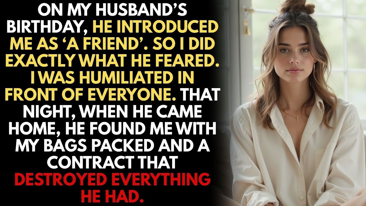 At His Awards Gala, He Introduced Me As An 'Associate' — So I Did Exactly What He Feared...