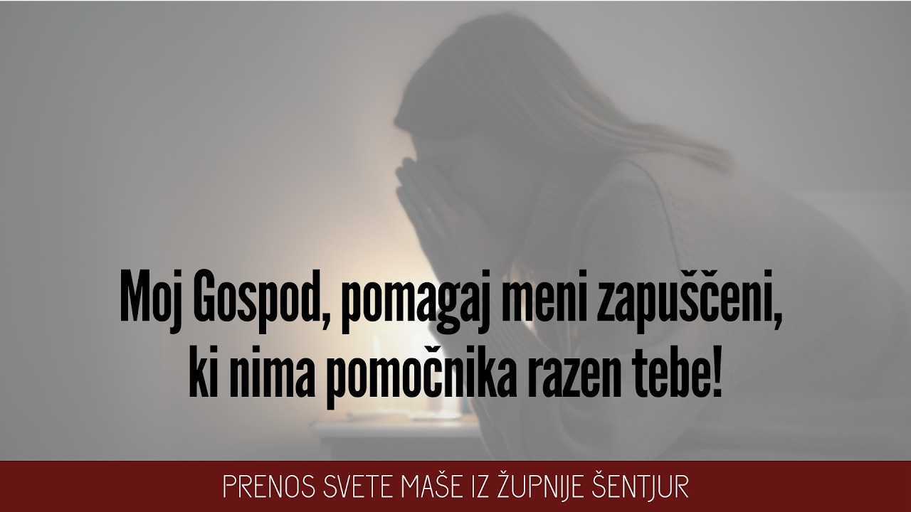 ČETRTEK, 26. februar (Prenos svete maše iz župnije Šentjur)