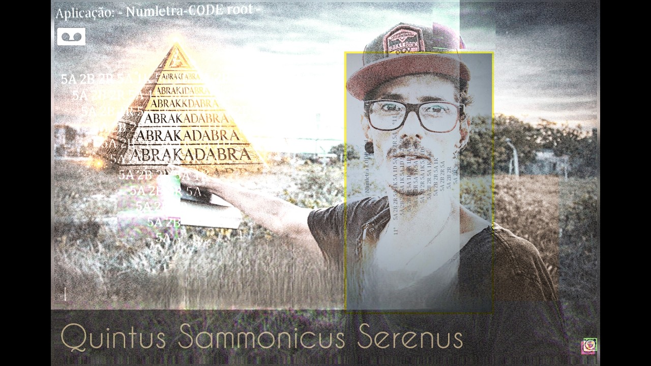 A Geometria Secreta de ABRAKADABRA + (Numletra - CODE)