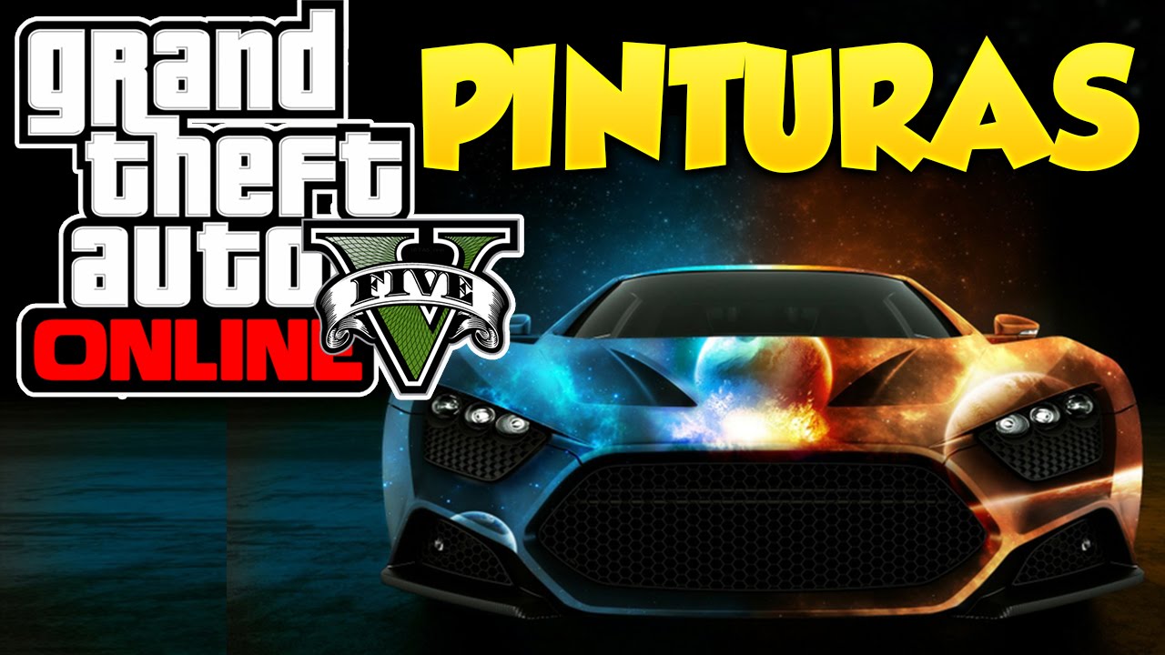 GTA 5 Online Pinturas Extrañas y Raras #5 Combinaciones de Colores Grand Theft Auto V Online