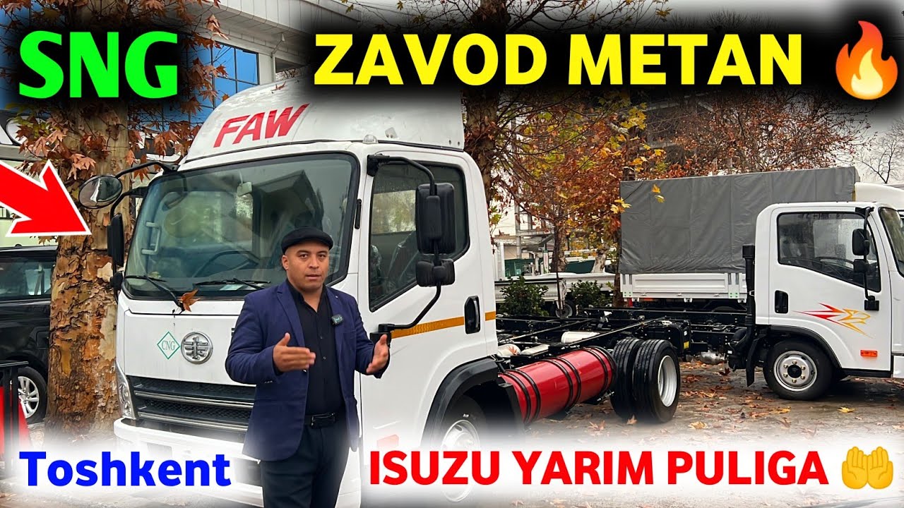‼️ ДИККАТ ХУШХАБАР ВОДИЙДА ЯНГИ ЗАВОД ОЧИЛДИ 🔥 ISUZU YARIM PULIGA YANGI PUL TOPARLAR ✅ #isuzu #Faw 
