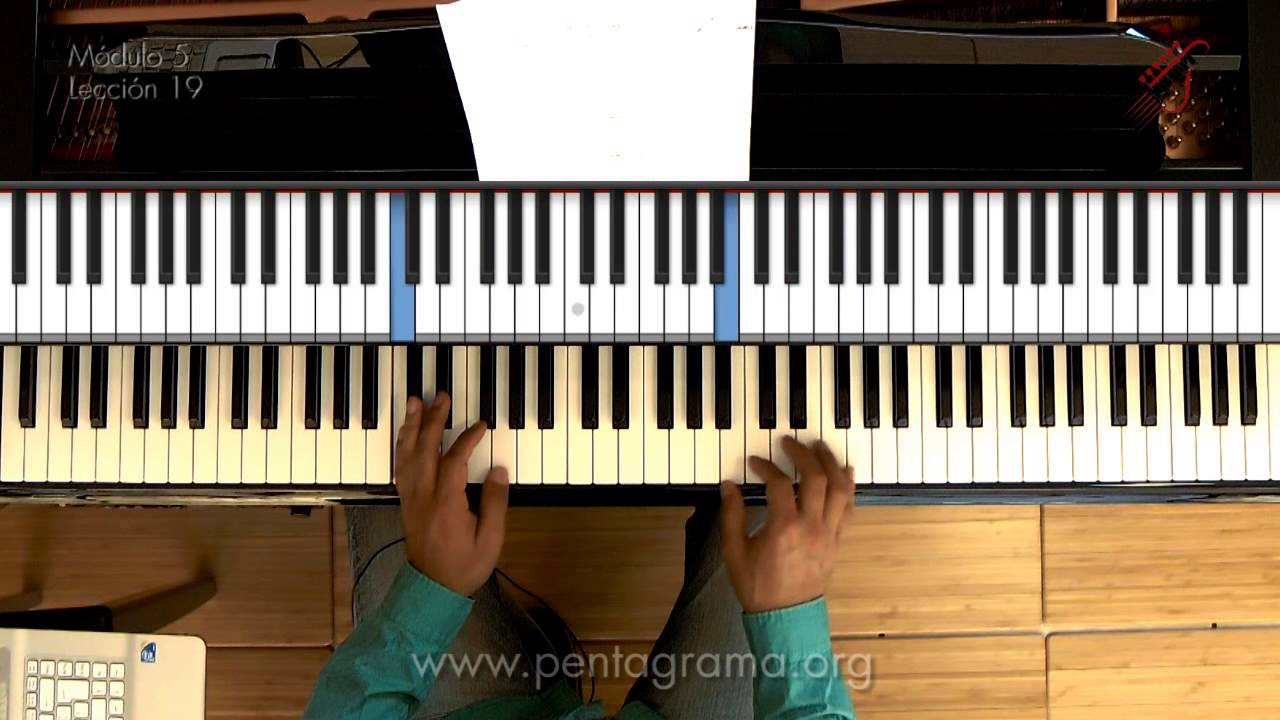Acordes de piano (acordes con 7a)
