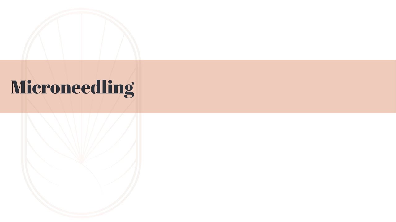 Microneedling Training Video