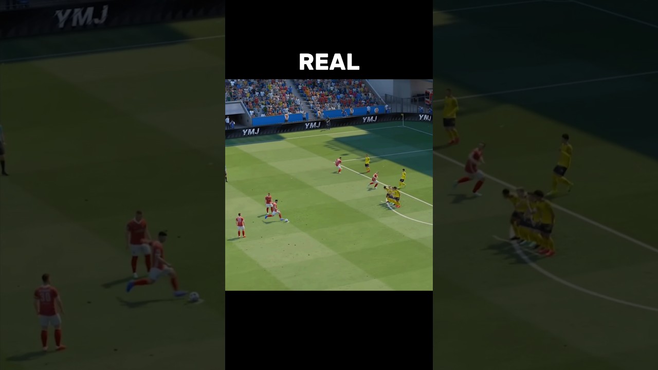 Vincenzo Grifo Goal Recreated in FIFA #fifa #eafc #fc25 #fifa23 #football #gaming #shorts