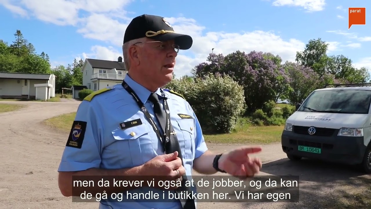 – Velkommen til Bastøy fengsel