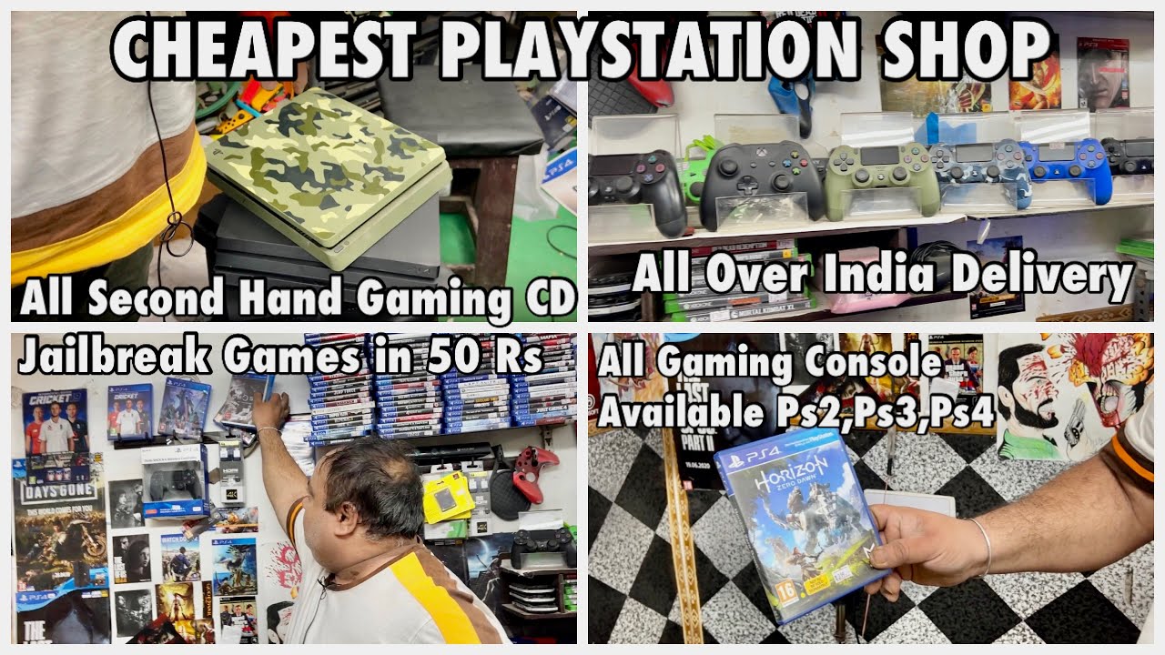 Cheapest SecondHand Sony Playstation | Gaming CD | Psp,Ps2,Ps3,Ps4,Ps5 | Repairwork ,GamingExchanger
