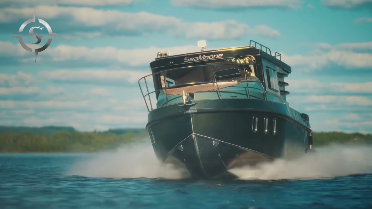 Долгожданная премьера! Катера SEAMOONE на воде у Жигулёвских гор. Обзор интерьера Seamoone 850