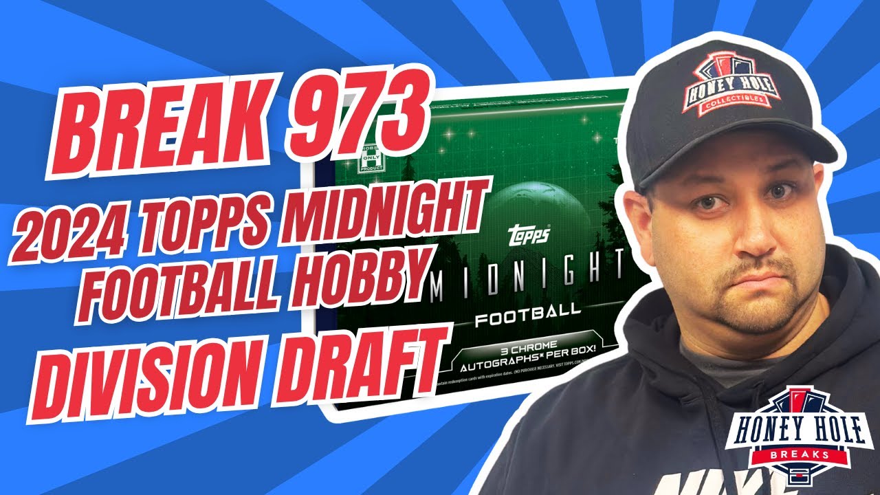 2024 Topps Midnight Football Hobby - 2 Box Division Draft Break #973