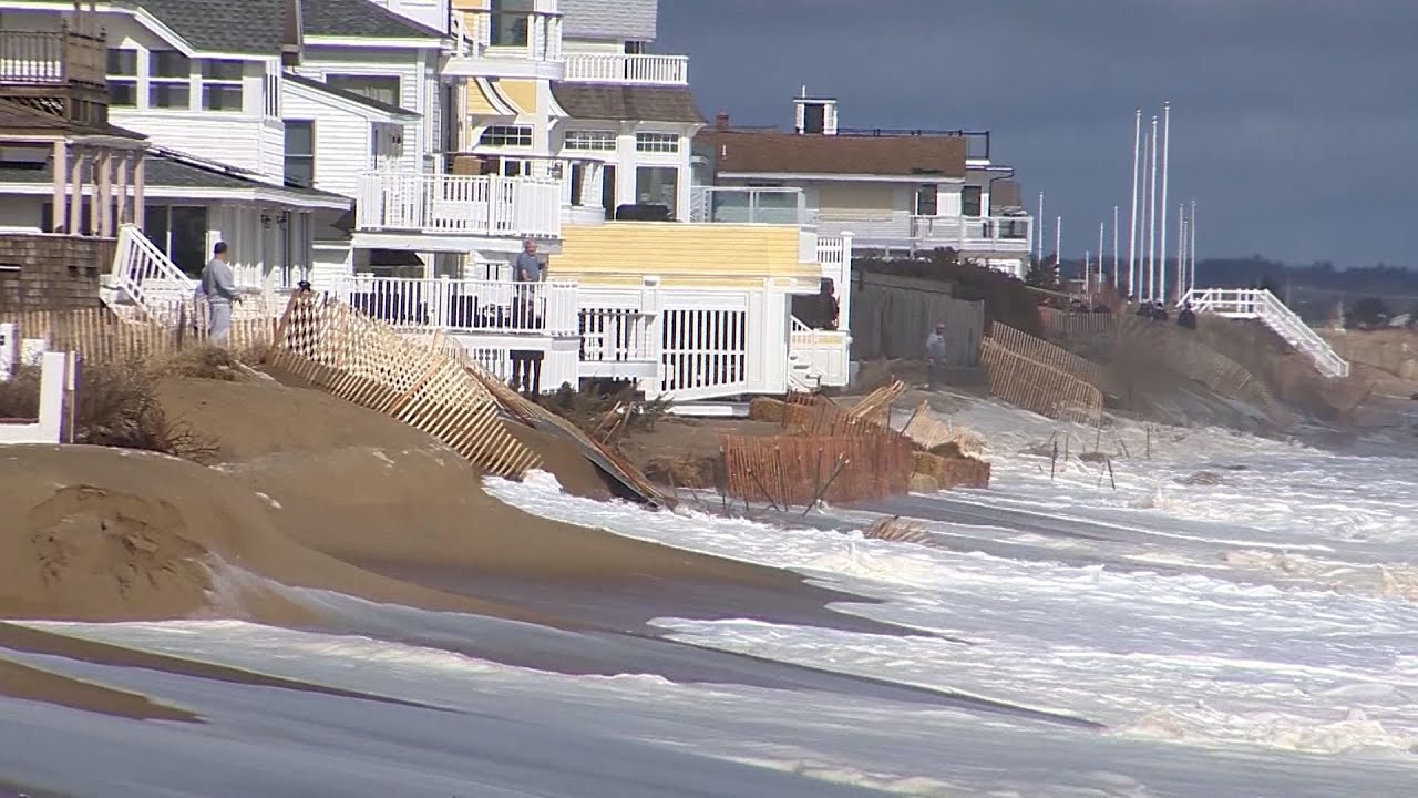 'Catastrophic': Sand dune made to protect beachfront homes in Mass. washes away in 3 days