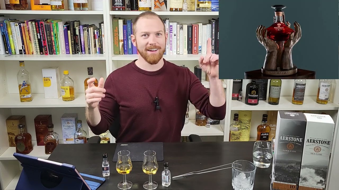 The Whiskey Fellowship - Aerstone Sea Cask and Land Cask - Tasting & Pairing