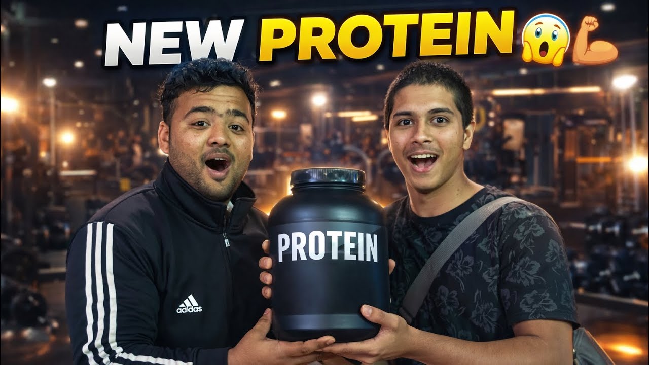 First Time New PROTEIN POWDER 💪 #jayfitzz 