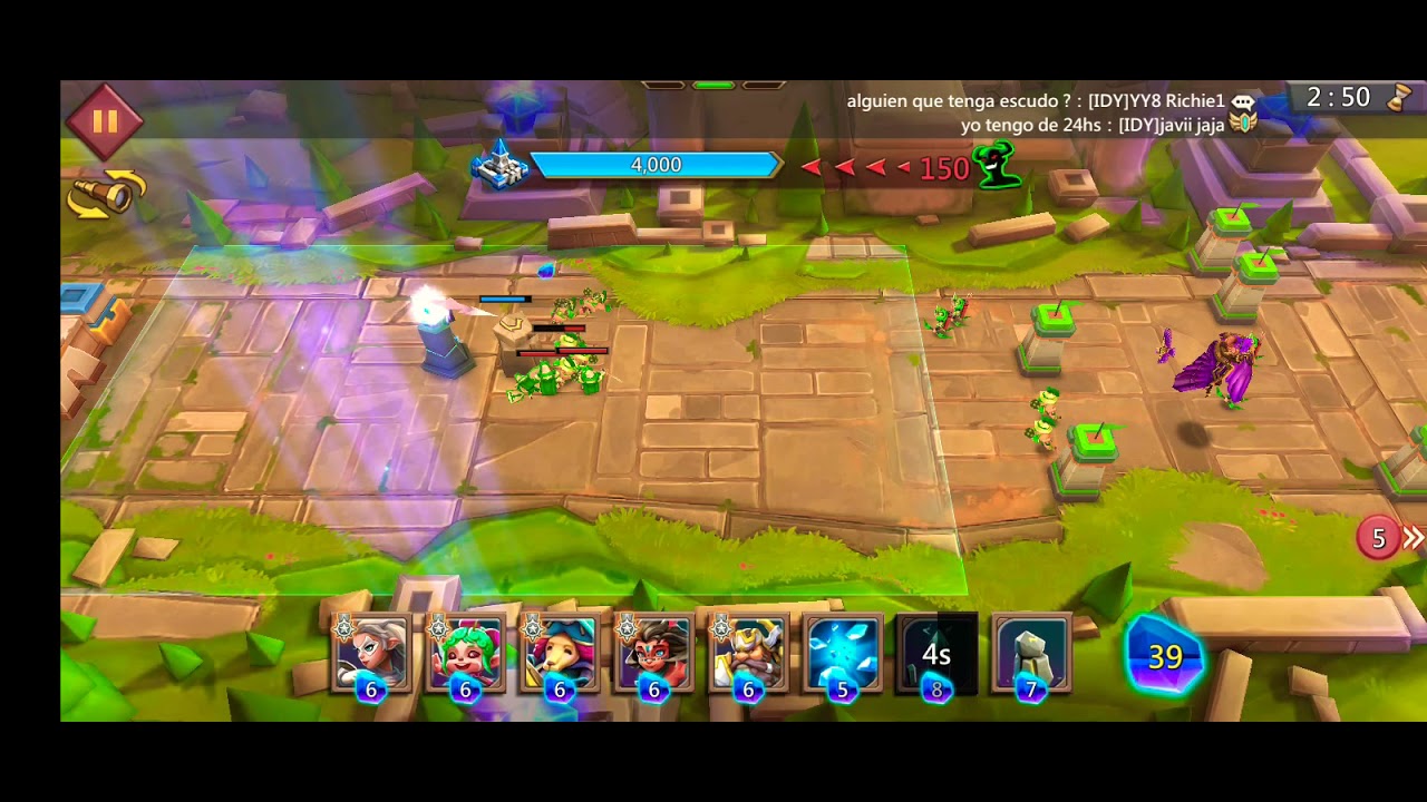 لوردس موبايل بوابة الحدود الفصل 5 المرحلة 8 Lords Mobile Frontier Gate Chapter 5 Stage 8