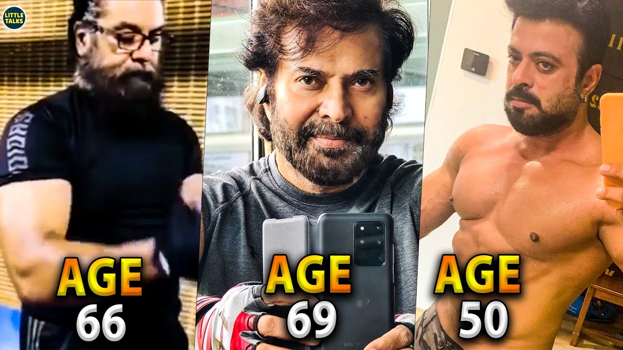 50 வயதிலும் இப்படி ஒரு Fit-டா 😱 | ஆச்சரியப்படுத்தும் Top நடிகர்கள் | Mammootty,Sarathkumar,Vikram