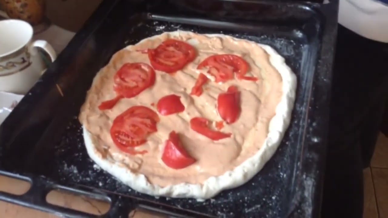 РЕЦЕПТ БАНДИТСКОЙ ПИЦЦЫ( ПО ГОСТУ)