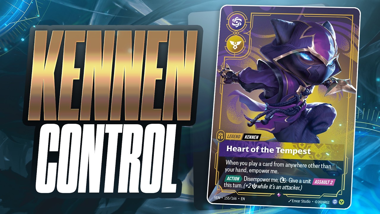 Бесконечная рекурсия ценности с Kennen Control | Riftbound Vendetta