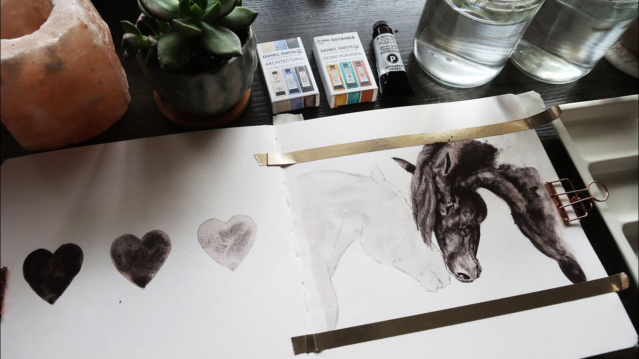 Live Stream: Testing Daniel Smith Watercolors