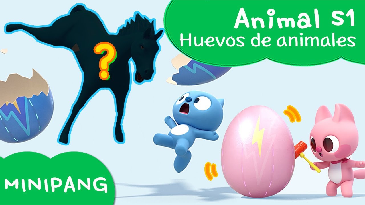 Aprende los animales con MINIPANG | Animal S1 | Huevos de animales⁉️| MINIPANG TV 3D Play