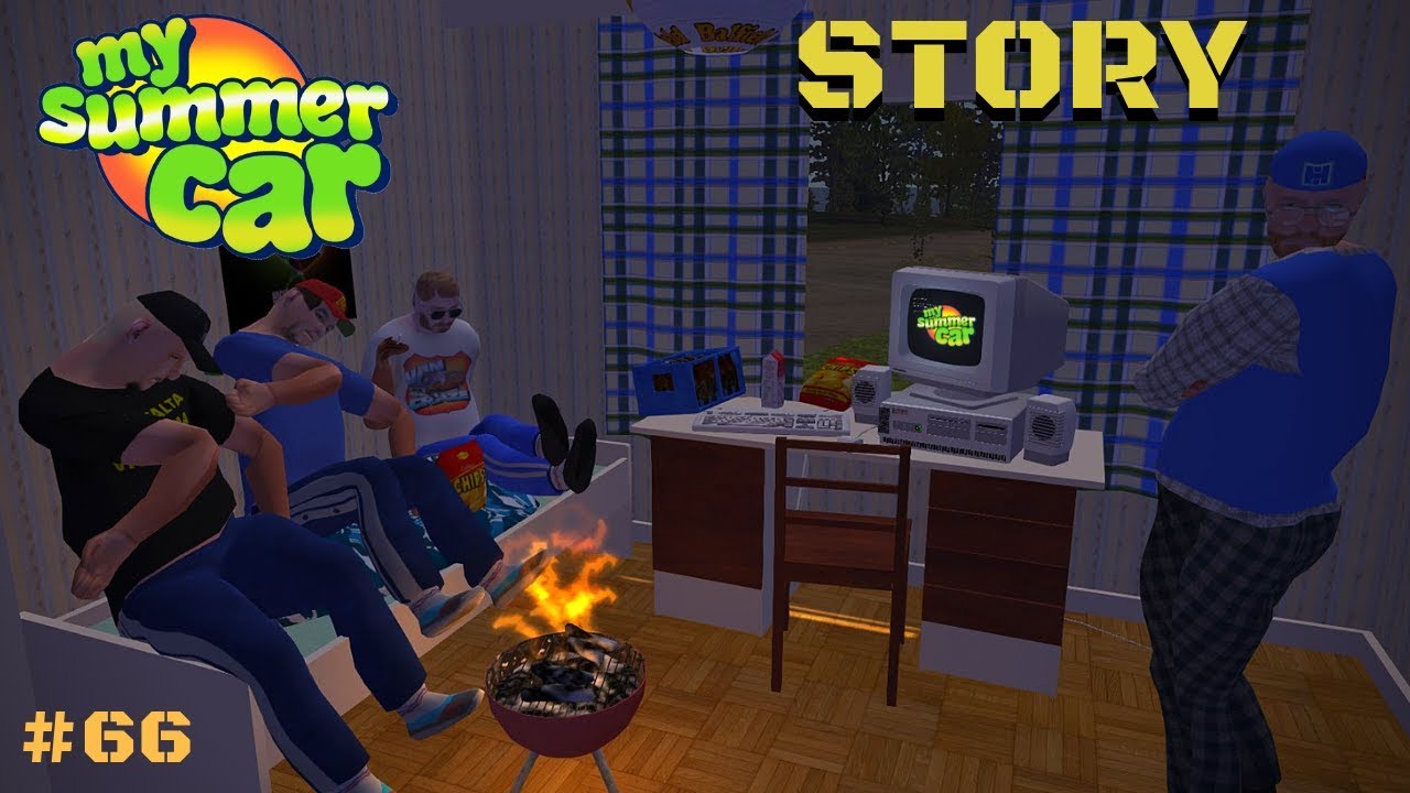 Я ИГРАЮ на Мою Летнюю Машину на КОМПЬЮТЕРЕ - My Summer Car Story #66
