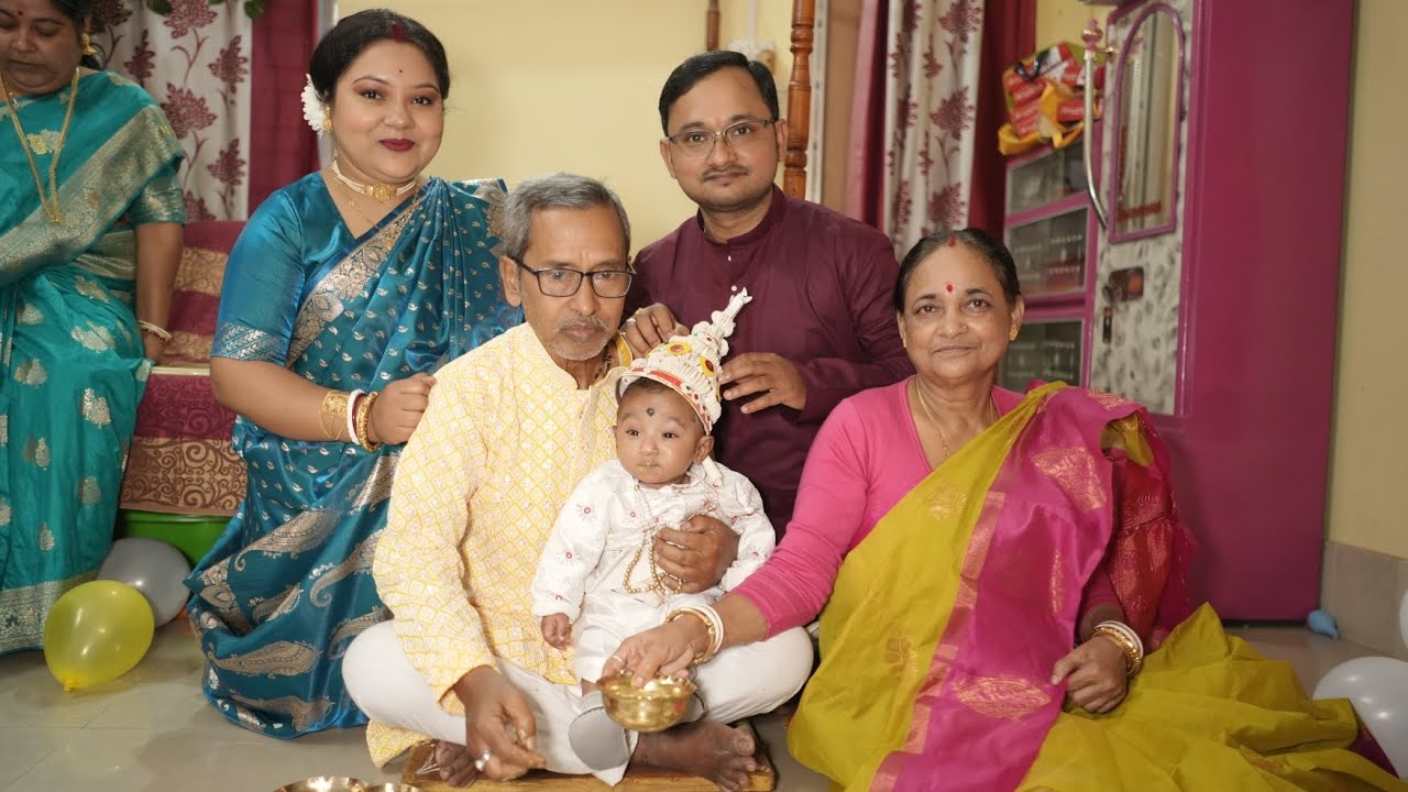Soubrit’s Rice Ceremony | First Rice Feeding Ceremony | Bengali Annaprashan