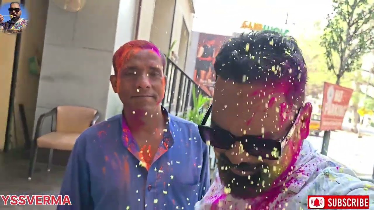 मस्त होली जबरदस्त होली हैप्पी होली #jaishreeram#vlog #minivlog#youtube#shortvideo#yssverma #trending
