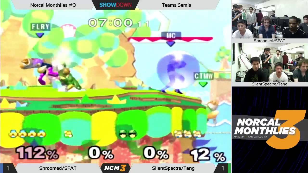 NorCal Monthlies #3 - Shroomed, SFAT vs SS, Tang - Team Semis