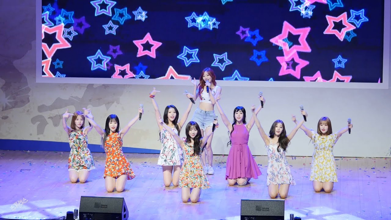180816 러블리즈 - 지금 우리, 전체직캠 (Lovelyz - Now We, FANCAM) @새만금 세계스카우트 잼버리 유치 기념식 by SPHiNX