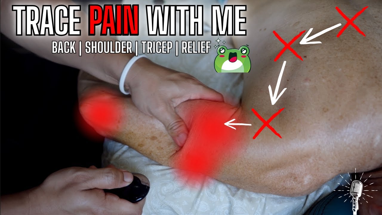 Trace Pain With Me | Back, Shoulder & Tricep Tension Release (Voice Guided)