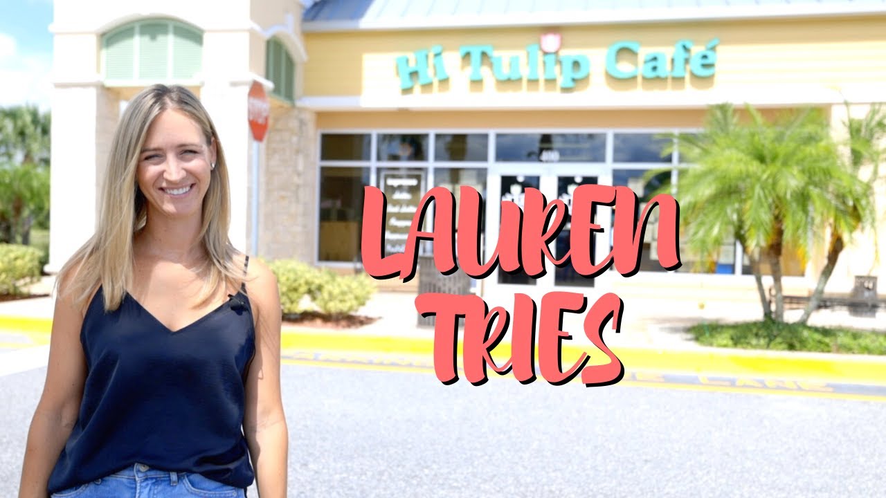 This week, #LaurenTries Hi Tulip Cafe in Flagler Beach, Florida!