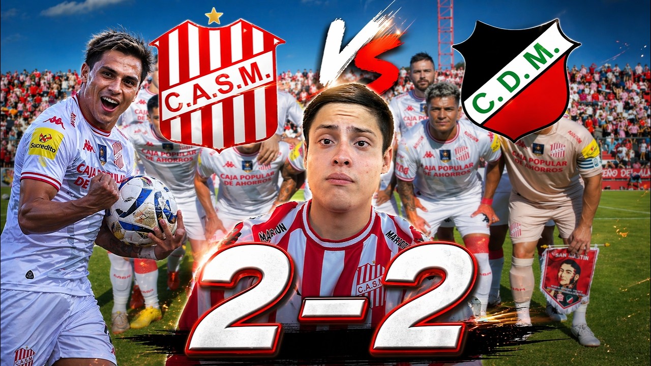 EMPATE A LO SAN MARTIN || San Martin vs Deportivo Maipu Fecha 3 Primera Nacional 2026