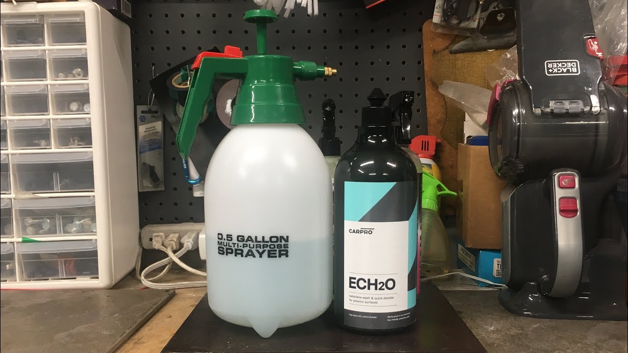 CarPro EcH2o - Can it be used as a rinseless wash?