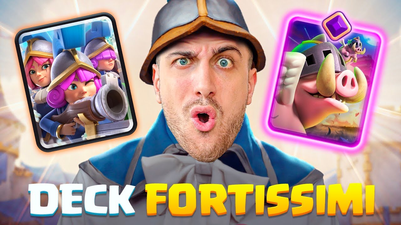 La Combo MAIALINI EVO + 3 MOSCHETTIERI &egrave; TROPPO FORTE! Clash Royale ITA