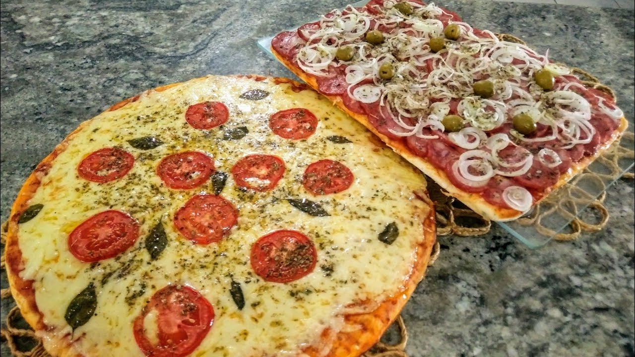 PIZZA CASEIRA-MASSA PRÁTICA E ECONÔMICA