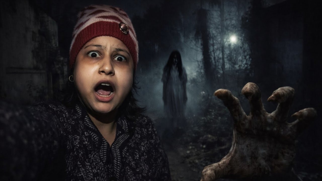 Aaj gai ghost hunting karne💀#nisha_day_vlogger 