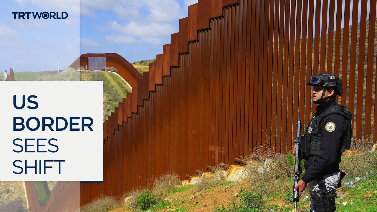 Migrant numbers at US border drop following crackdown