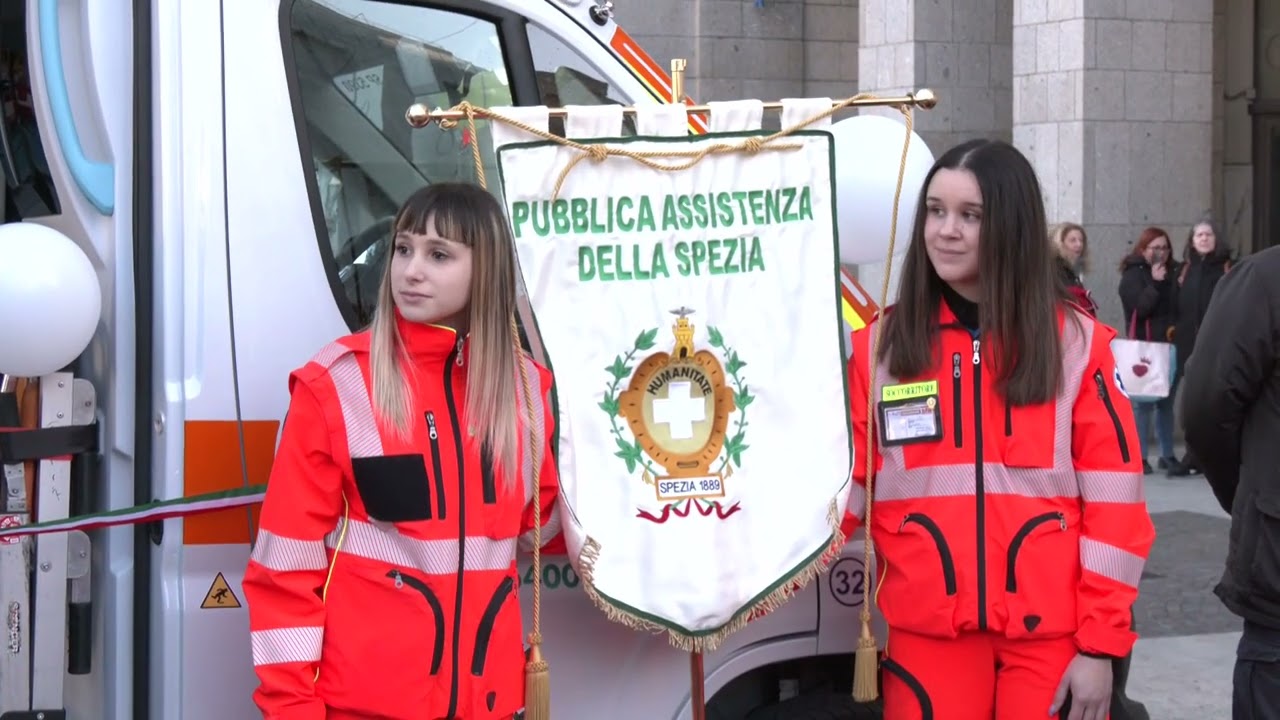 Pubblica Assistenza della Spezia, nuovi mezzi 04-03-2023
