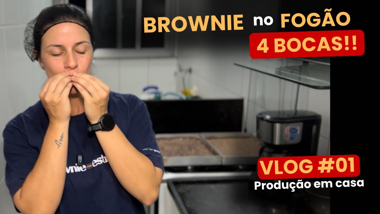 BROWNIE NO FOGÃO 4 BOCAS - É possível?