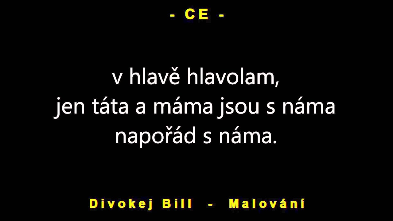 Divokej Bill - Malov&aacute;n&iacute;