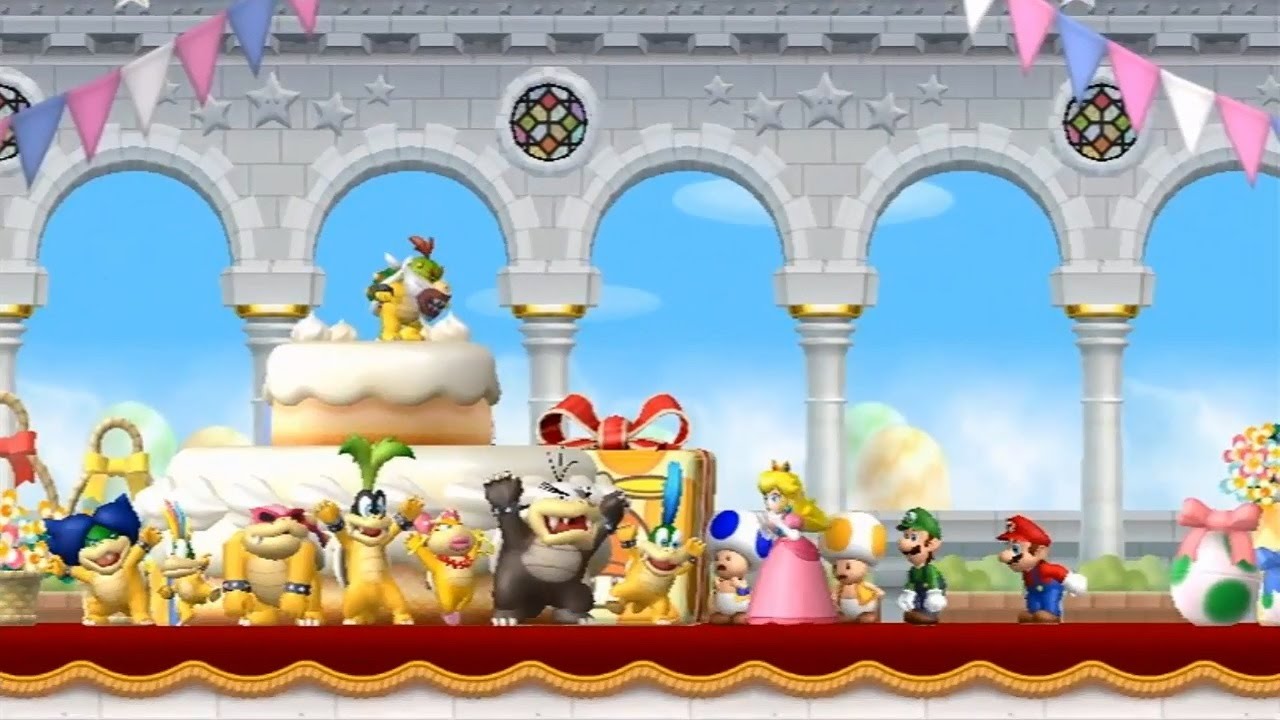 New Super Mario Bros Wii Walkthrough - Part 1 - World 1