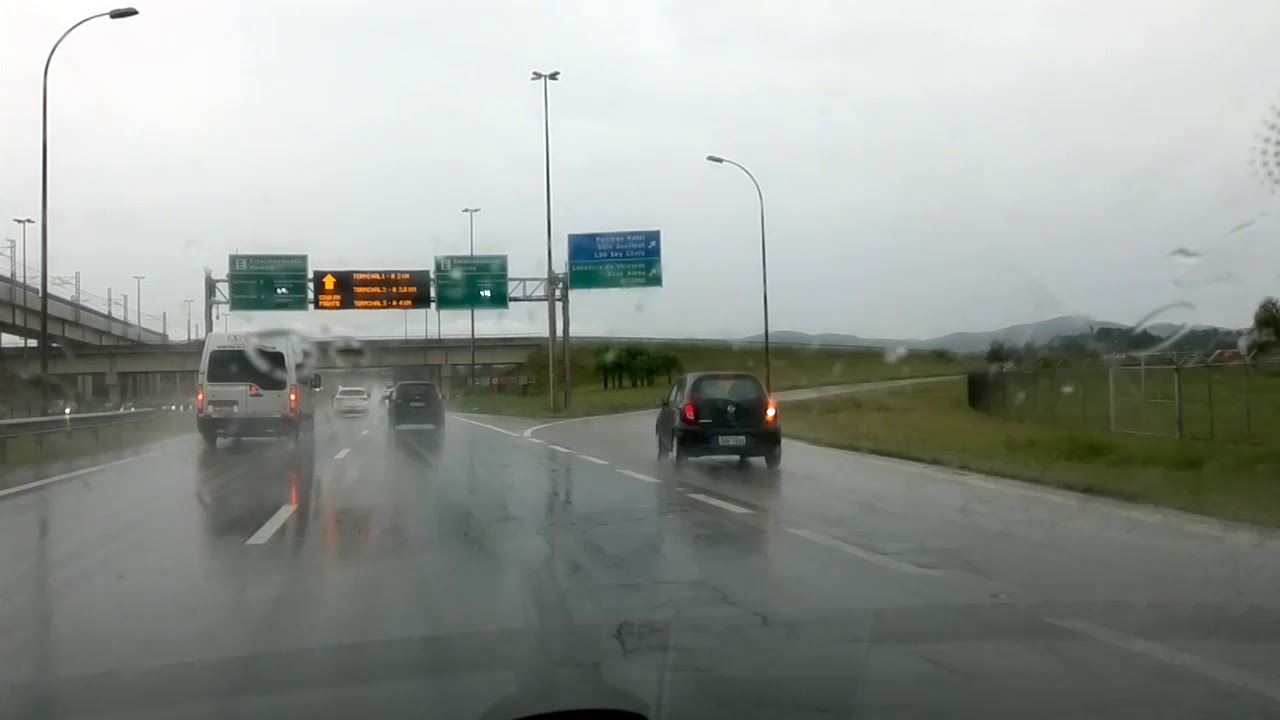 acesso aeroporto de guarulhos pela Ayrton sena SP070