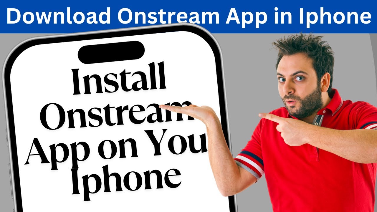 How to install onstream app on iphone l Download the OnStream App on Your iPhone