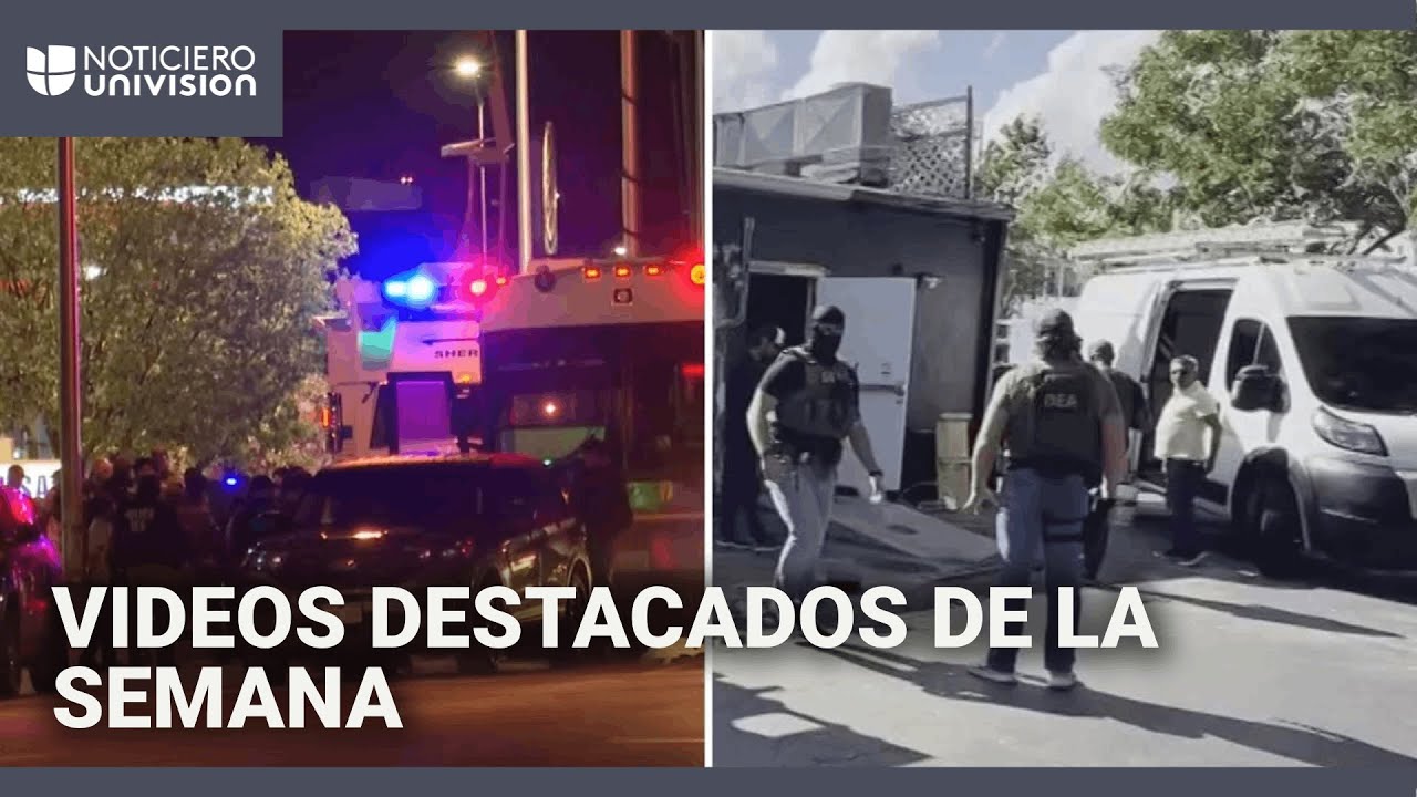 Redada en bar de Colorado Springs y megaoperativo de ICE en Florida: videos destacados de la semana