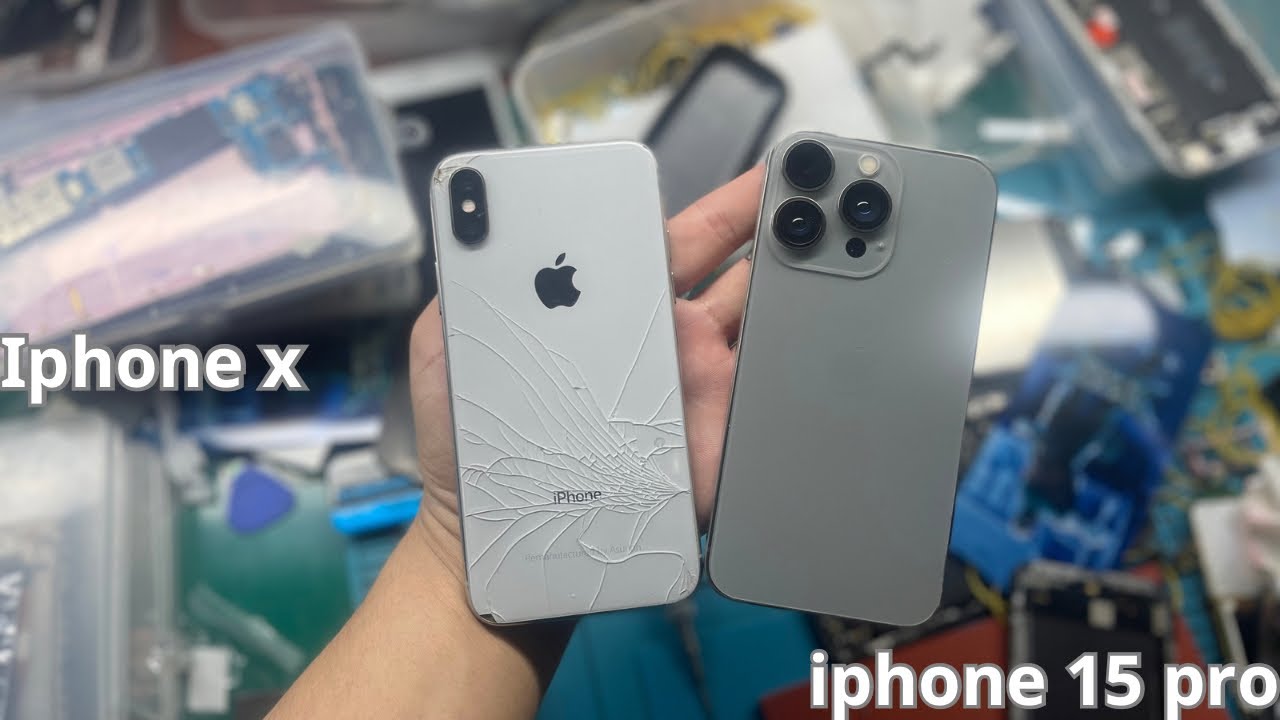 i transformed iphone x into iphone 15pro | iphone transformation