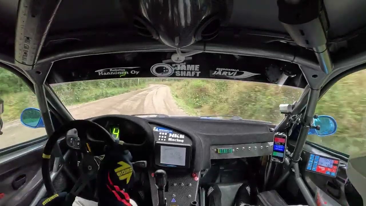 Viihdekeskus Hojo Hojo Ralli 14.9.2024 ek5 Riistakoski 36.77km Markus Hellström- Tapio Järvi BMW M3