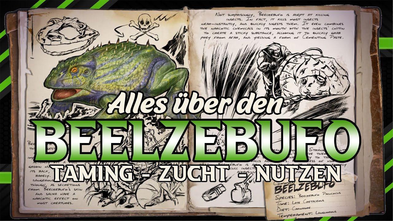 Alles über den Beelzebufo [Frosch] | Taming - Zucht - Nutzen [ Komplett Guide ] ARK Survival Evolved