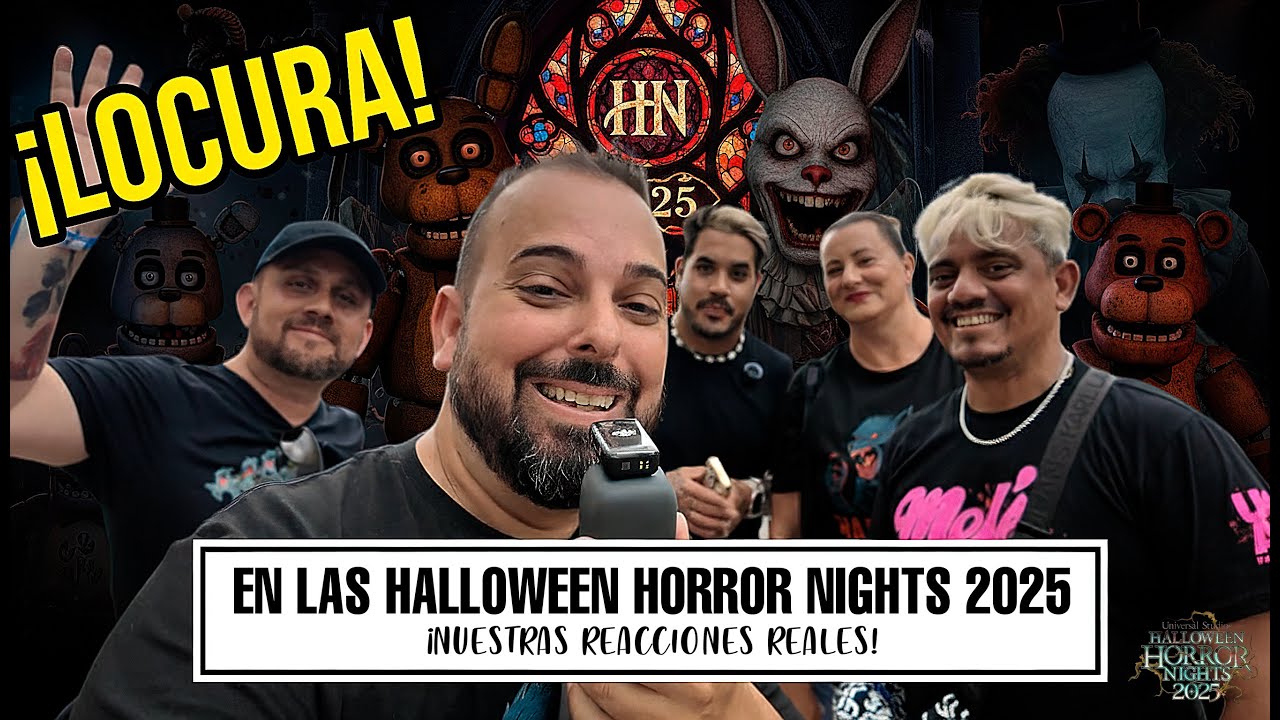HALLOWEEN HORROR NIGHTS 2025 en Universal Studios Orlando, Florida ¿NOS GUSTÓ? Reacciones REALES
